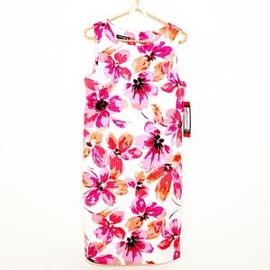 Mario Serrani Floral Dress Size 8